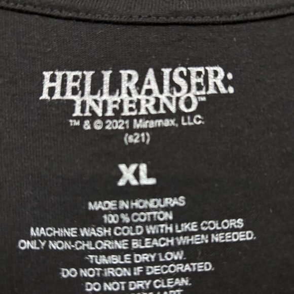 Hellraiser Pin Head Welcome To Hell tshirt size extra large - Picture 4 of 4